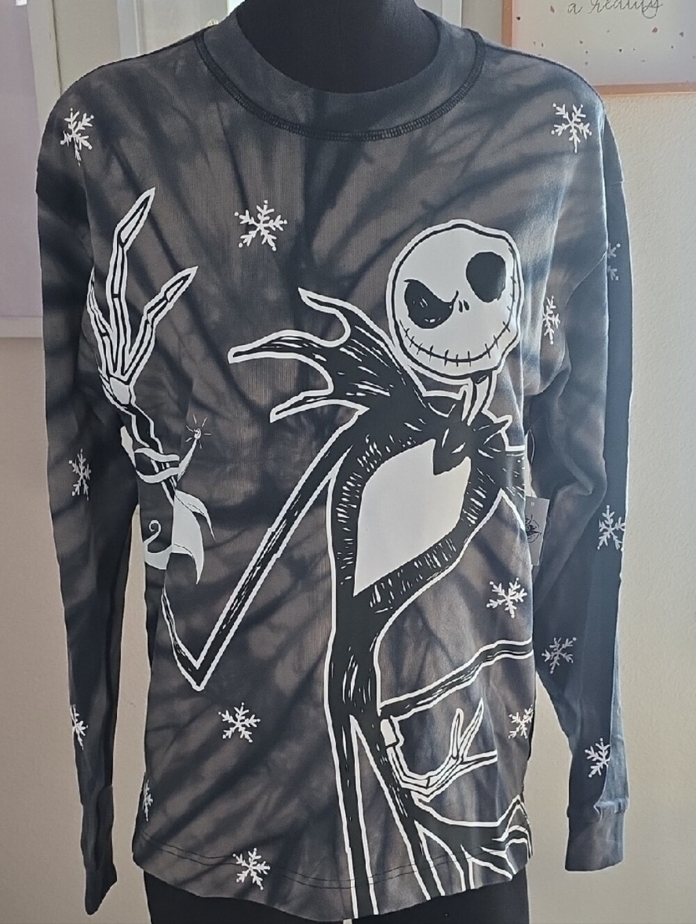 Disney Unisex Adult Shirt - The Nightmare Before Christmas Long Sleeve